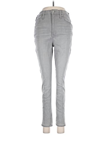 Madewell 10" High-Rise Skinny Crop Jeans in Salem Wash (view 1)