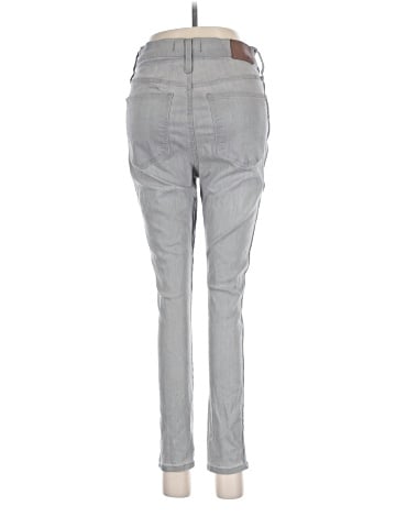 Madewell 10" High-Rise Skinny Crop Jeans in Salem Wash (view 2)