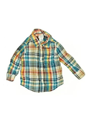 Carter's Long Sleeve Button-Down Shirt (view 1)