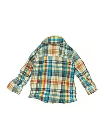 Carter's Long Sleeve Button-Down Shirt (view 2)