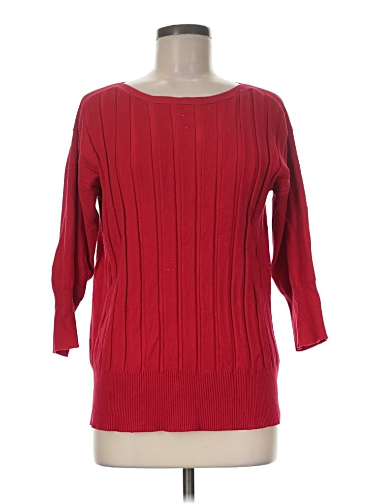 Pre-owned Apt. 9 Pullover Sweater In Red