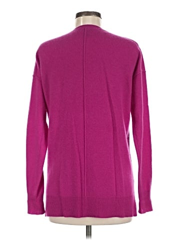 Aqua Cashmere Pullover Sweater (view 2)