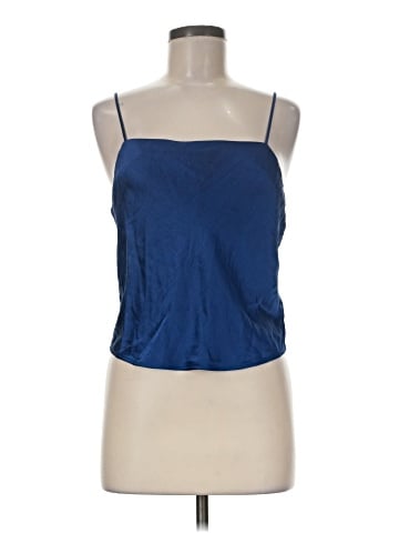 Madewell Satin Square-Neck Cami (view 1)