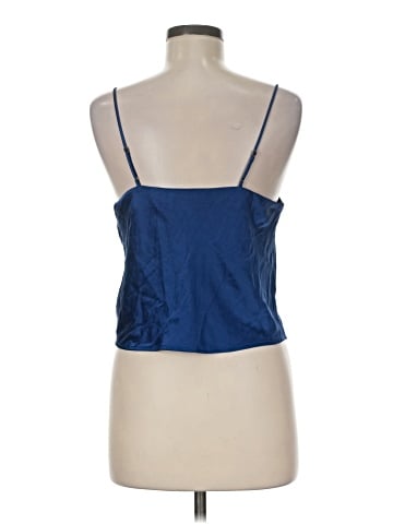 Madewell Satin Square-Neck Cami (view 2)