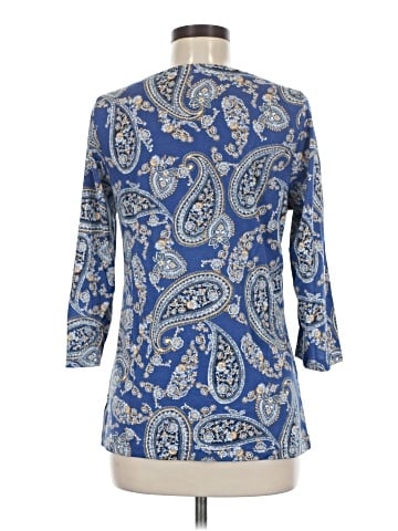 Croft & Barrow 3/4 Sleeve Blouse (view 2)