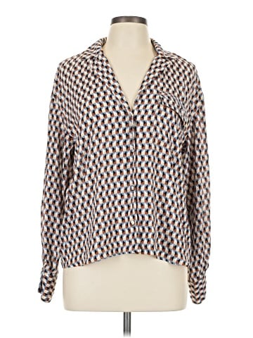 Worthington Long Sleeve Blouse (view 1)