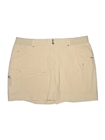 Lane Bryant Khaki Shorts (view 1)