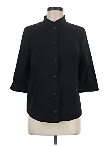 Chico's 3/4 Sleeve Button-Down Shirt (view 1)