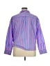 Talbots Stripes Pink 3/4 Sleeve Button-Down Shirt Size XL - photo 2