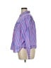 Talbots Stripes Pink 3/4 Sleeve Button-Down Shirt Size XL - photo 5