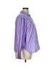Talbots Stripes Pink 3/4 Sleeve Button-Down Shirt Size XL - photo 4