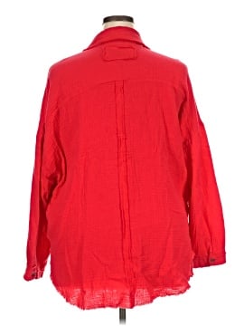 Zenana 3/4 Sleeve Button-Down Shirt (view 2)
