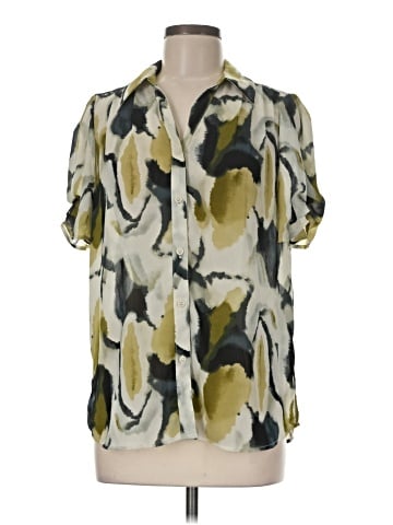 Adrianna Papell Short Sleeve Blouse (view 1)