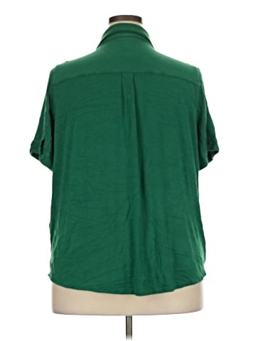 Universal Standard Short Sleeve Blouse (view 2)
