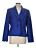 Le Suit Separates 100% Polyester Blue Blazer Size 12 - photo 1