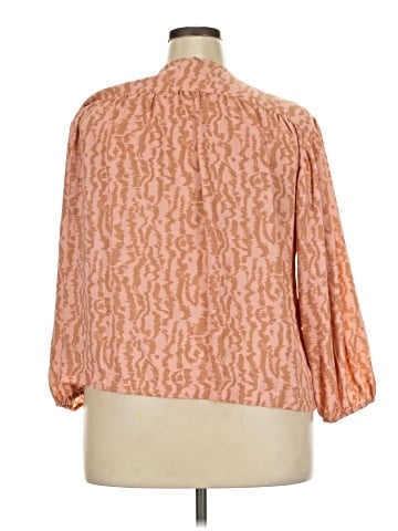 Elizabeth and James 3/4 Sleeve Blouse (view 2)