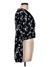 Dynamite 100% Rayon Black Long Sleeve Blouse Size L - photo 4