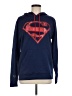 Superman 100% Polyester Blue Pullover Hoodie Size M - photo 1