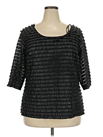 I.N. Studio 3/4 Sleeve Top (view 1)