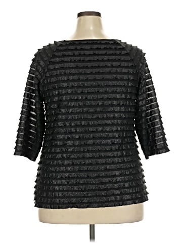I.N. Studio 3/4 Sleeve Top (view 2)