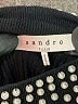 Sandro Black Long Sleeve Top Size S (estimated) - photo 7