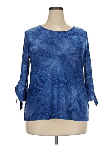 Croft & Barrow 3/4 Sleeve Blouse (view 1)