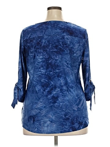 Croft & Barrow 3/4 Sleeve Blouse (view 2)