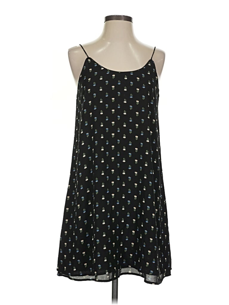 Pre-owned Blue Rain Casual Dress In Black