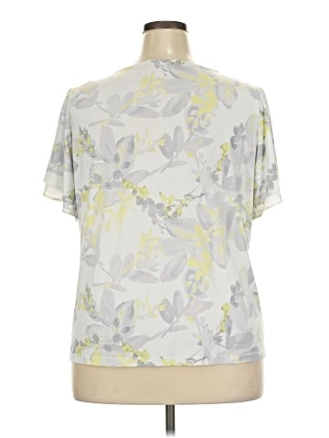 Calvin Klein Short Sleeve Blouse (view 2)