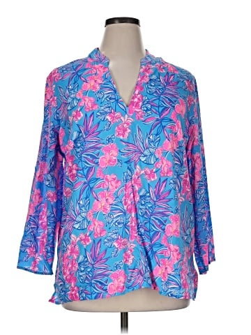Lilly Pulitzer 3/4 Sleeve Blouse (view 1)