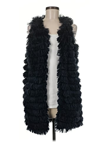 She + Sky Faux Fur Vest (view 1)