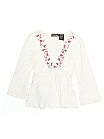 No Boundaries 3/4 Sleeve Blouse (view 1)