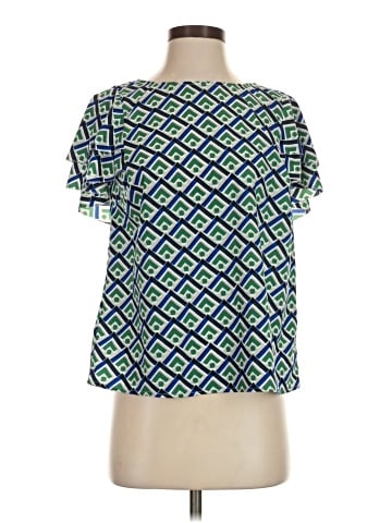 Banana Republic Factory Store Short Sleeve Blouse (view 1)