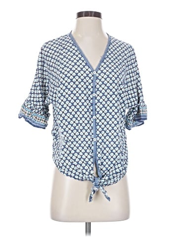 Max Studio Short Sleeve Blouse (view 1)