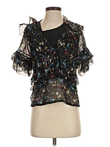 Love Sam Short Sleeve Blouse (view 1)