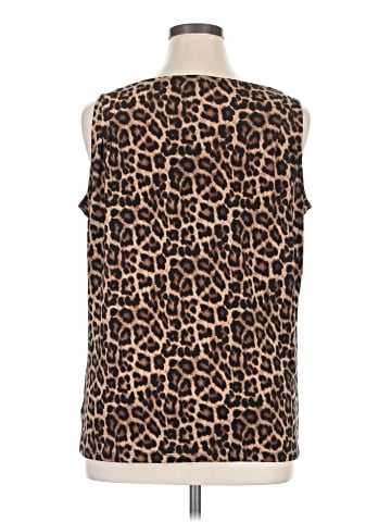 MICHAEL Michael Kors Sleeveless Blouse (view 2)