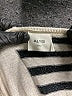 Alysi Stripes Ivory Pullover Sweater Size S - photo 7