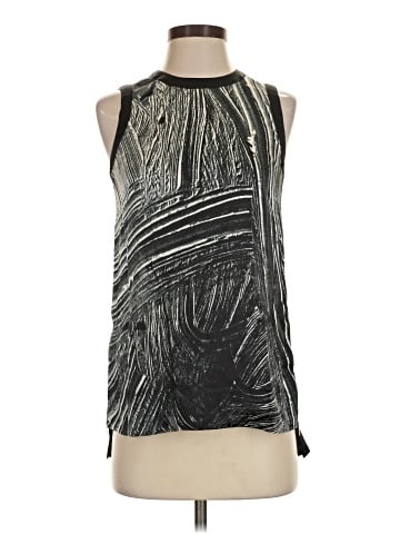 Helmut Lang Sleeveless Silk Top (view 1)