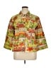 Chico's Tropical Gold Jacket Size XL (3) - photo 1