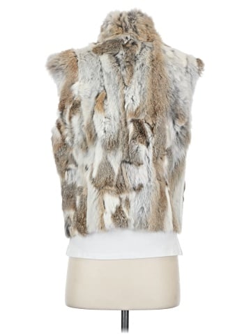 Adrienne Landau Faux Fur Vest (view 2)