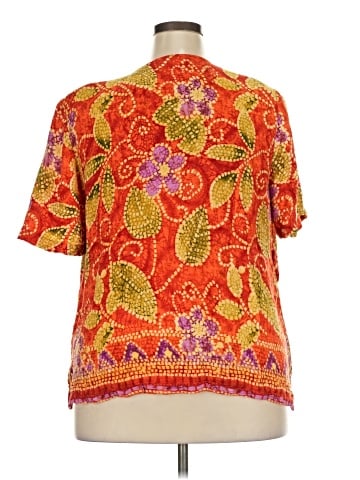 DressBarn Short Sleeve Blouse (view 2)