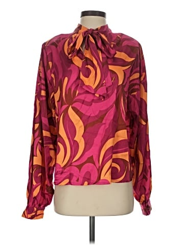 Flying Tomato Long Sleeve Blouse (view 1)