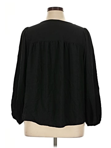 Ava & Viv 3/4 Sleeve Blouse (view 2)