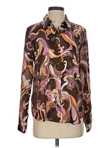 L'Agence Long Sleeve Blouse (view 1)