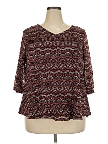 Roz & Ali 3/4 Sleeve Top (view 1)
