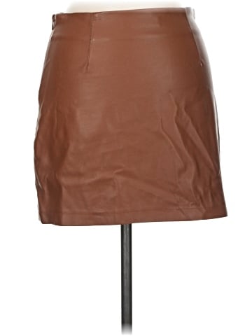 Glassons Faux Leather Skirt (view 2)