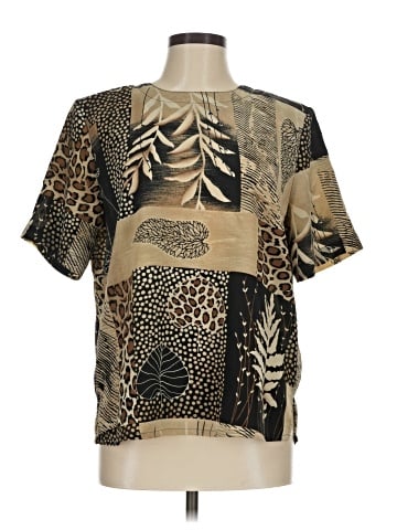 Kathy Che Short Sleeve Blouse (view 1)