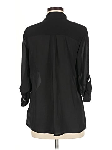 Express 3/4 Sleeve Button-Down Shirt (view 2)