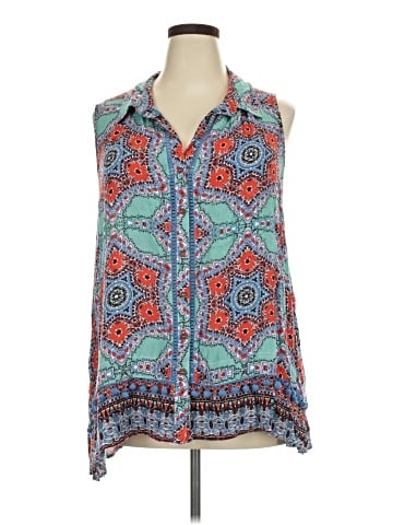 Democracy Sleeveless Blouse (view 1)