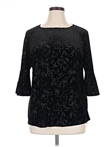 New Directions 3/4 Sleeve Top (view 1)